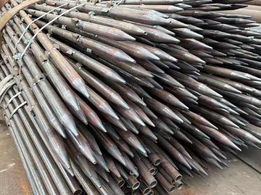 石嘴山超前小导管加工108*8无缝注浆管隧道机械加工用